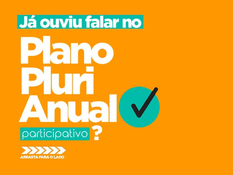 TAPEROÁ: Sugestões para o Plano Plurianual (PPA) vão até o dia 20 de abril