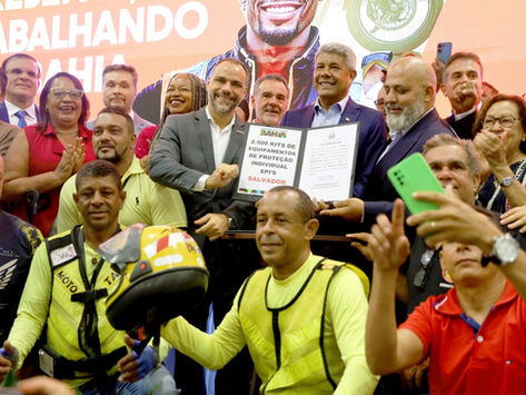 BAHIA: Projeto Condução Decente vai certificar mototaxistas e motofretistas de 75 municípios baianos e oferecer linha de crédito específica