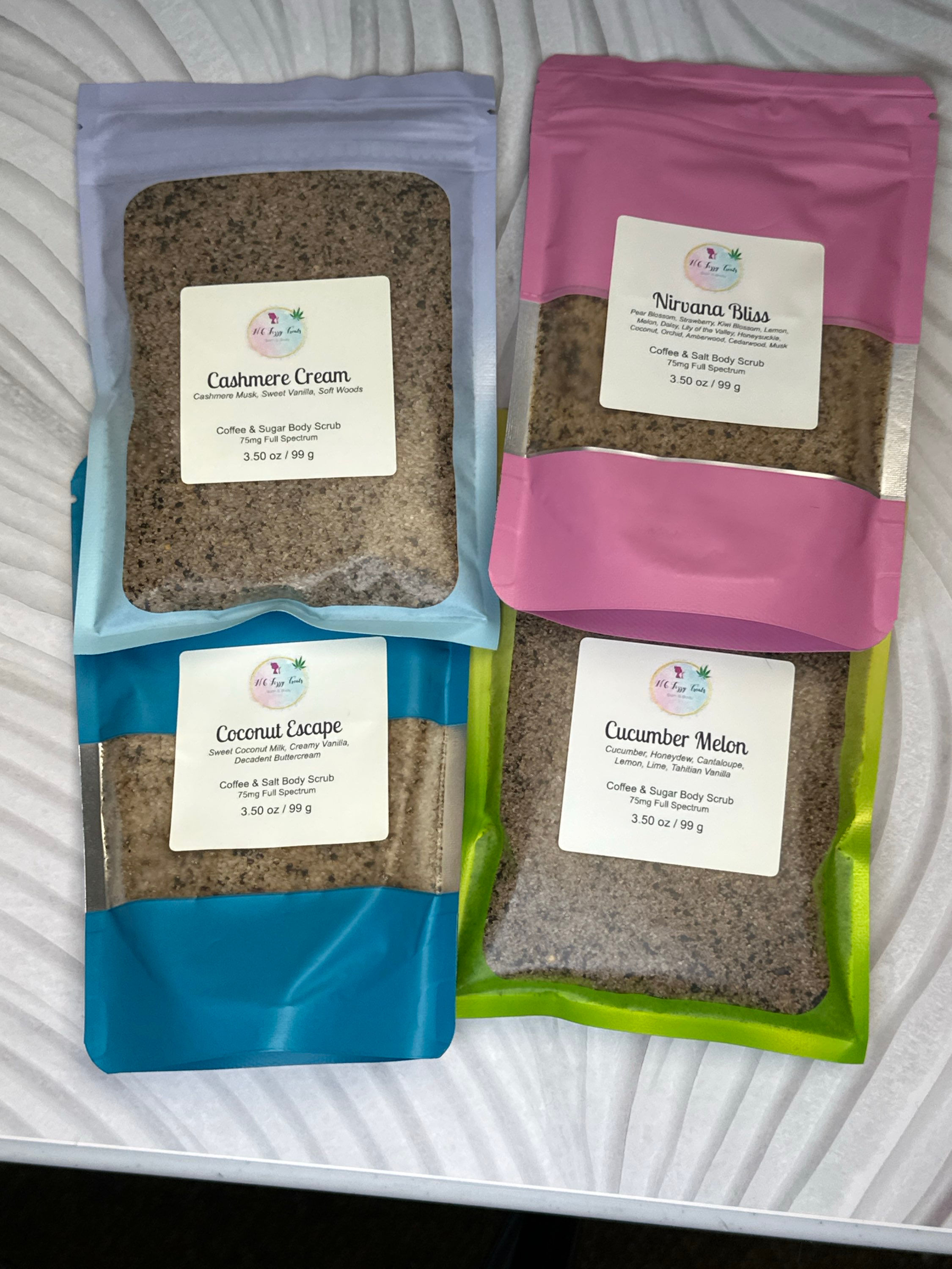 Salt/Sugar Scrubs