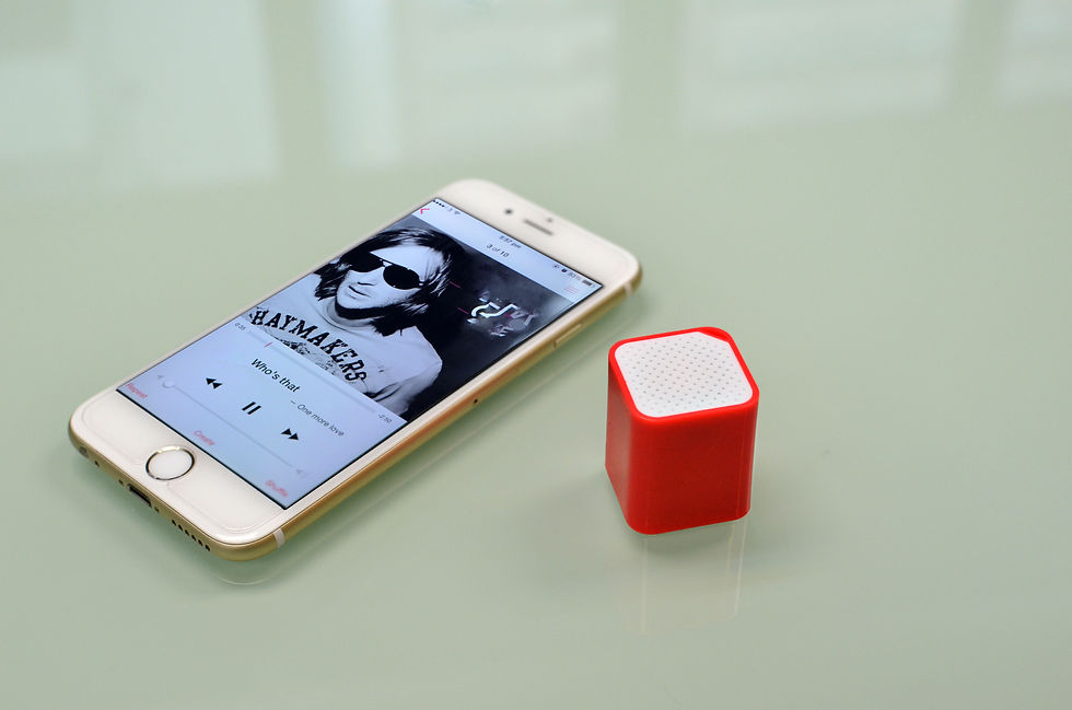 Thumbnail: TT-6175 Cube Shape Bluetooth Speaker with Selfie Shutter