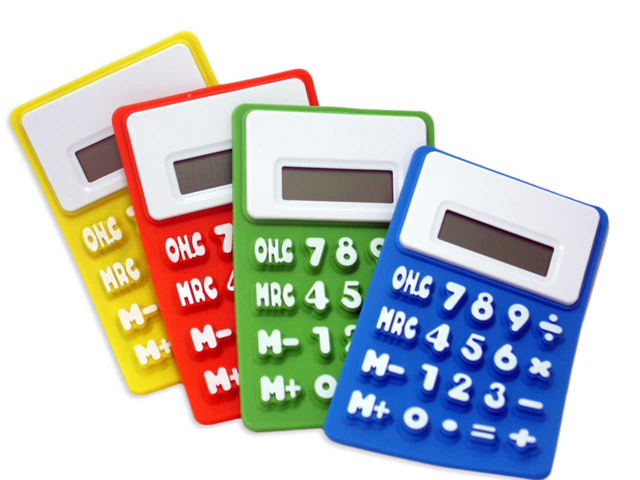 TT-7104  Silicone Calculator