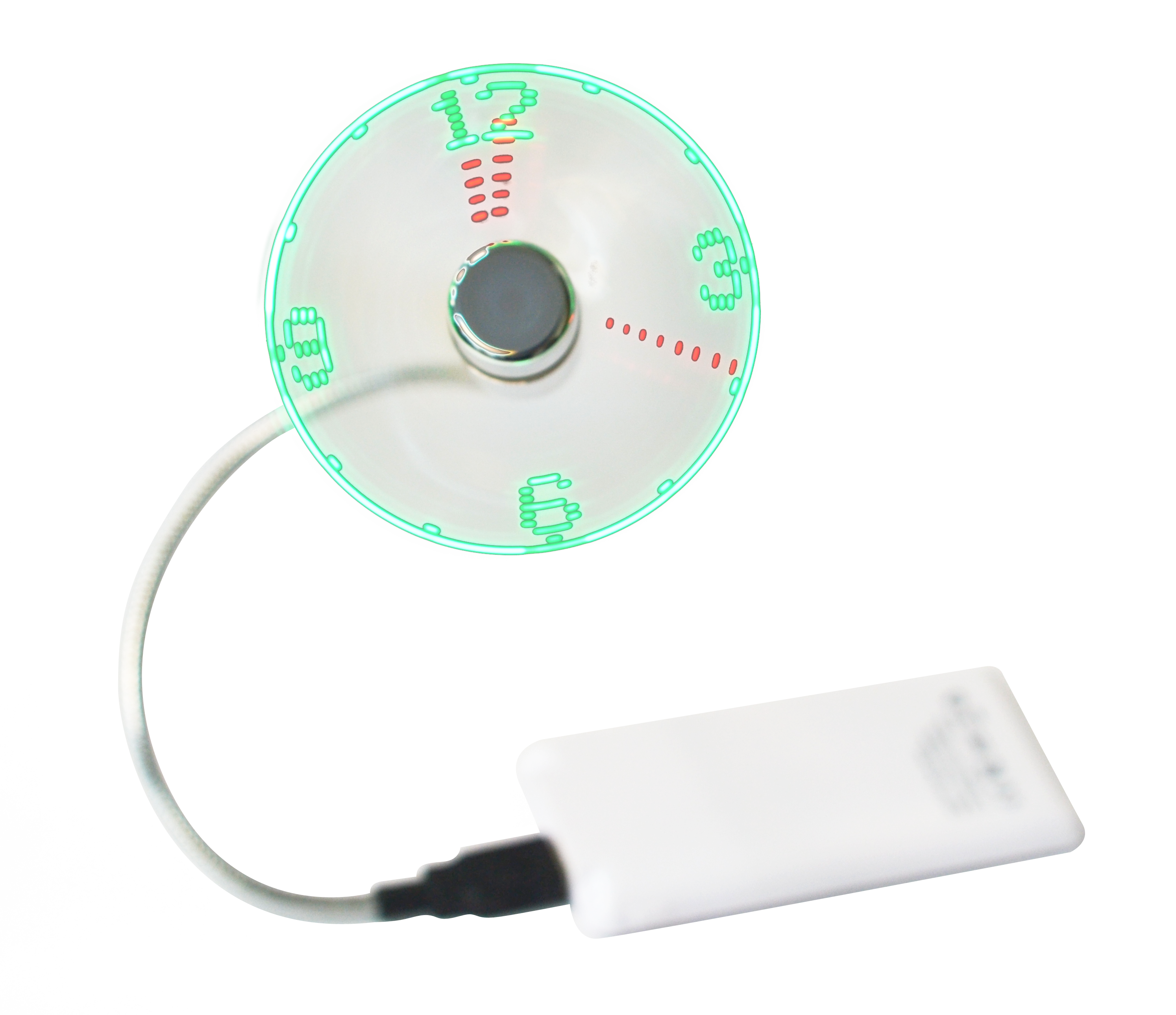 TT-6606 USB Fan with Clock
