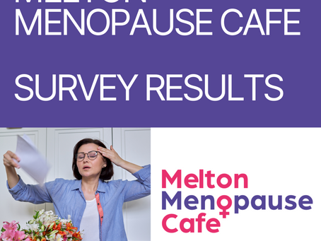 Melton Menopause Café Symptom Survey Results: Understanding and Managing the Journey