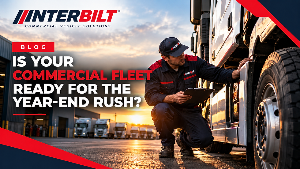 Is Your Commercial Fleet Ready for the Year-End Rush?