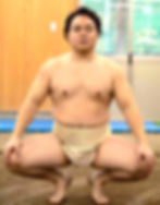 Thumbnail: Sumo wrestler wearing White Sumo Belt (Mawashi)