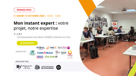 Mardi 13 octobre 2026 : Mon Instant Experts