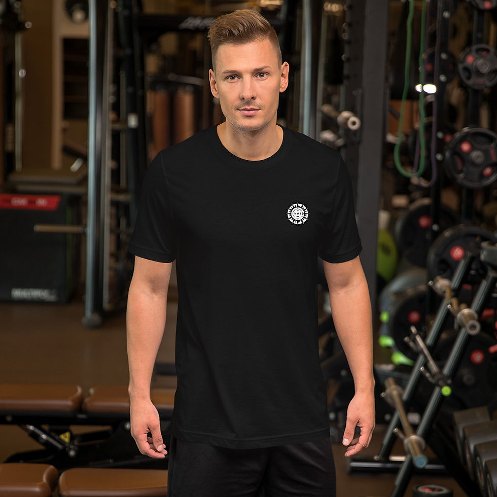 Thumbnail: Simple Black Short-Sleeve Unisex T-Shirt