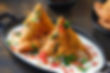 Veg Samosa Chat