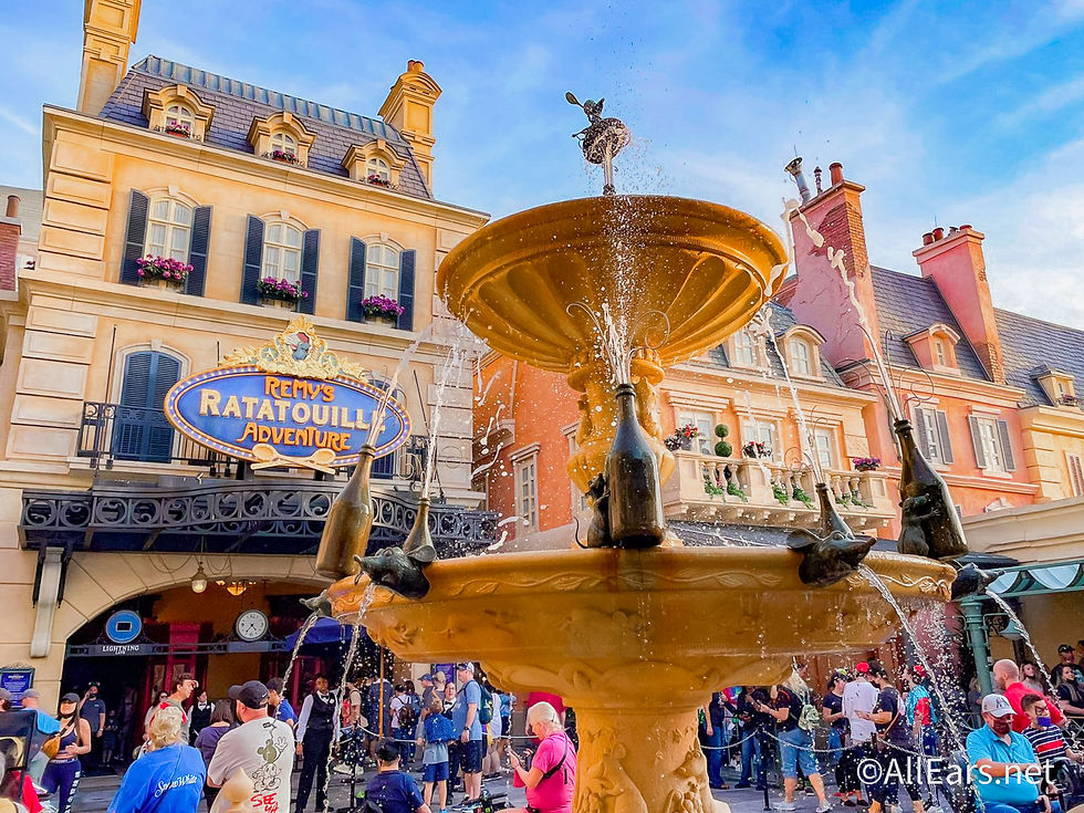Remy's Ratatouille Adventure attraction in Disney World