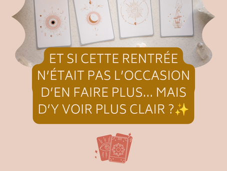 Rentrée et charge mentale : comment faire le point et retrouver ses priorités ?