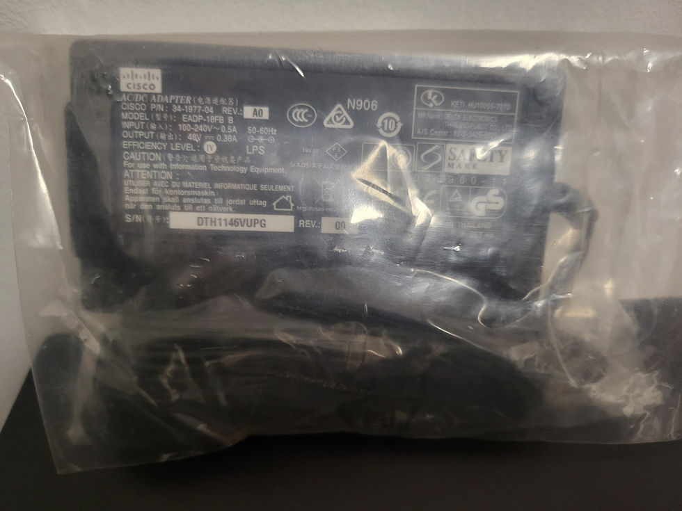 Thumbnail: 34-1977-0X Notebook Netzteile, Original CISCO 34-1977-04 Laptop Ac Adapter
