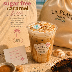 Sugar Free Caramel Latte