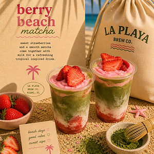 Berry Beach Matcha
