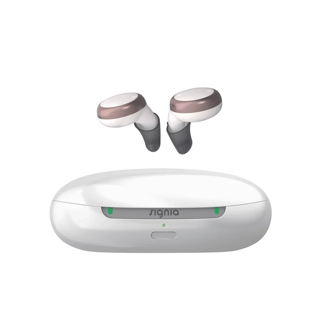 Active hearing aids left and right