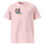 Thumbnail: Unisex organic ribbed neck t-shirt | Pawsitive Vibes Cool Cat Ed (Light Colors)