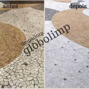 Limpeza em pedras