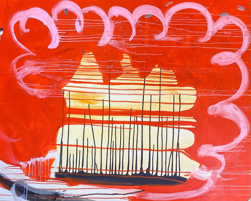 シェーンボーデン Shane Bowden グリッター 絵画 シェーン