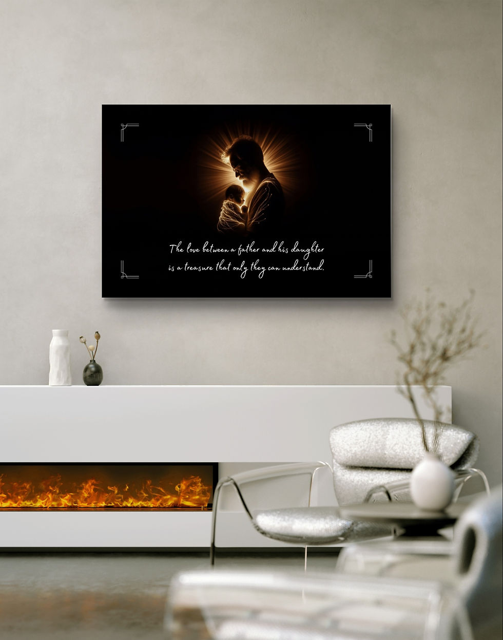 100461 The love between a father and his daughter is a treasure that only...