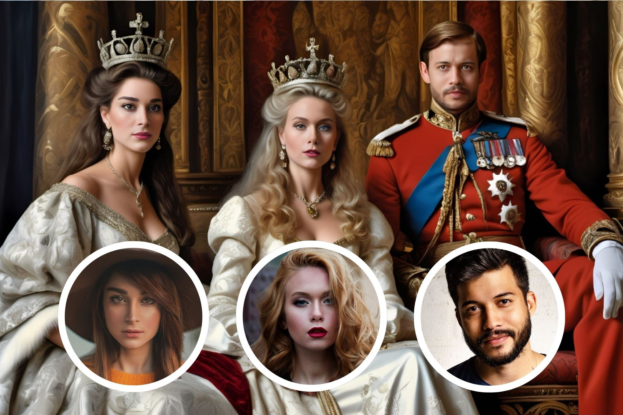 100872 Princess, Queen and King