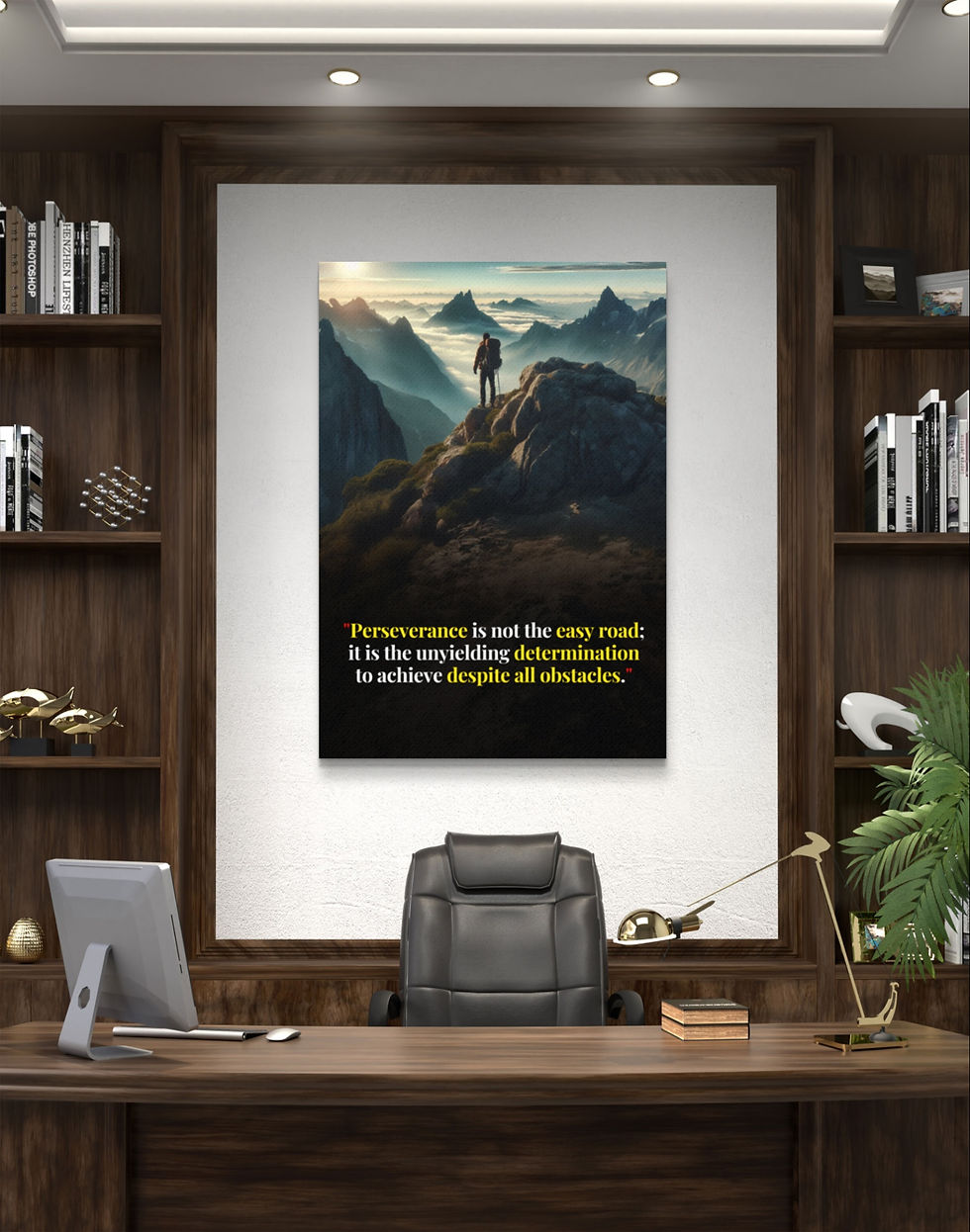 200321 Perseverance is not the easy road; it is the unyielding determination to achieve despite all obstacles