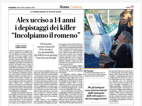 https://roma.repubblica.it/cronaca/2024/06/12/news/alexandru_ivan_ucciso_a_14_anni_i_depistaggi_dei_killer_incolpiamo_il_romeno-423218202/