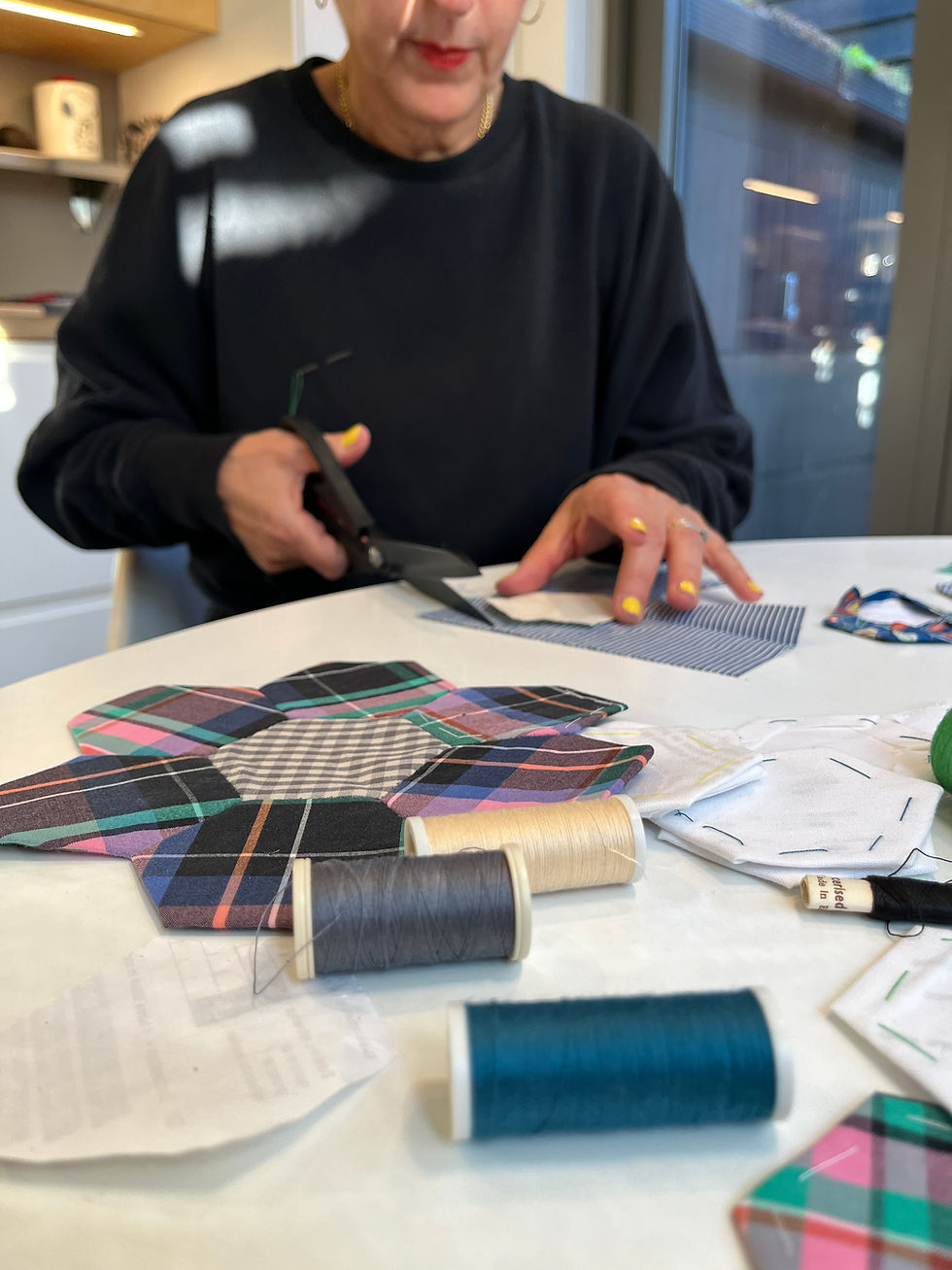 Patchwork Quilt as You Go