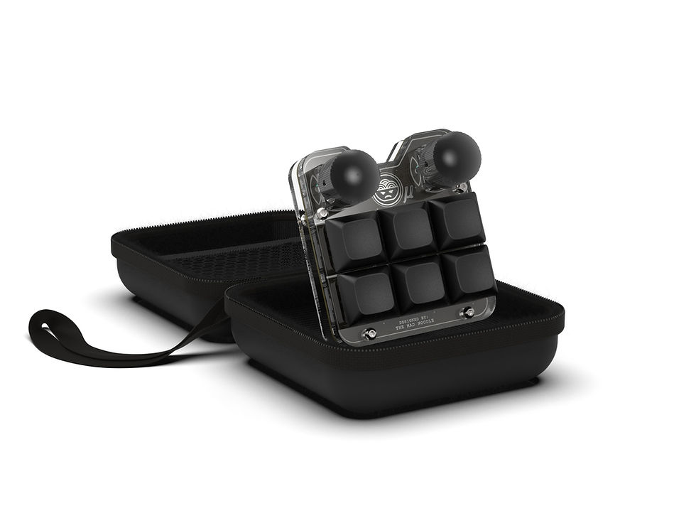 Thumbnail: B-Stock - Limited - DARK EDITION - The NoodlePad[Micro] Custom Mechanical Keypad