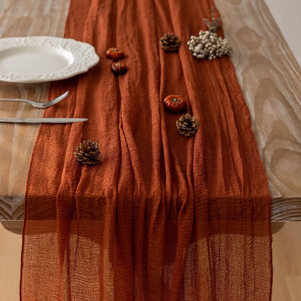 Thumbnail: Summer Table Runner for Party Home Decor