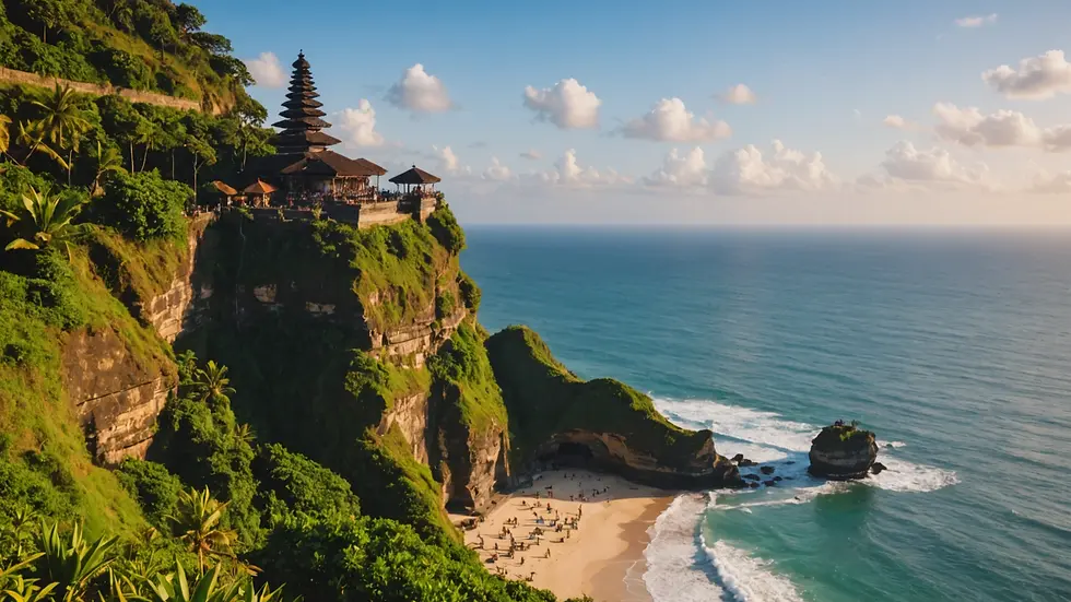 Uluwatu Temple by the Cliff
