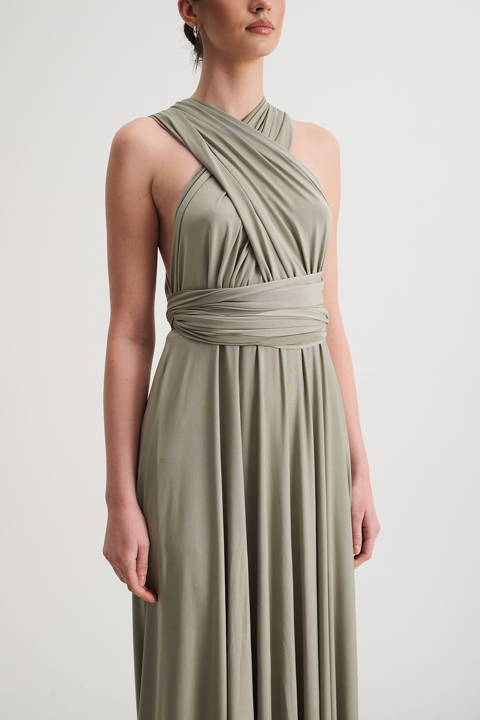 Miniaturbild: Wickelkleid Olive