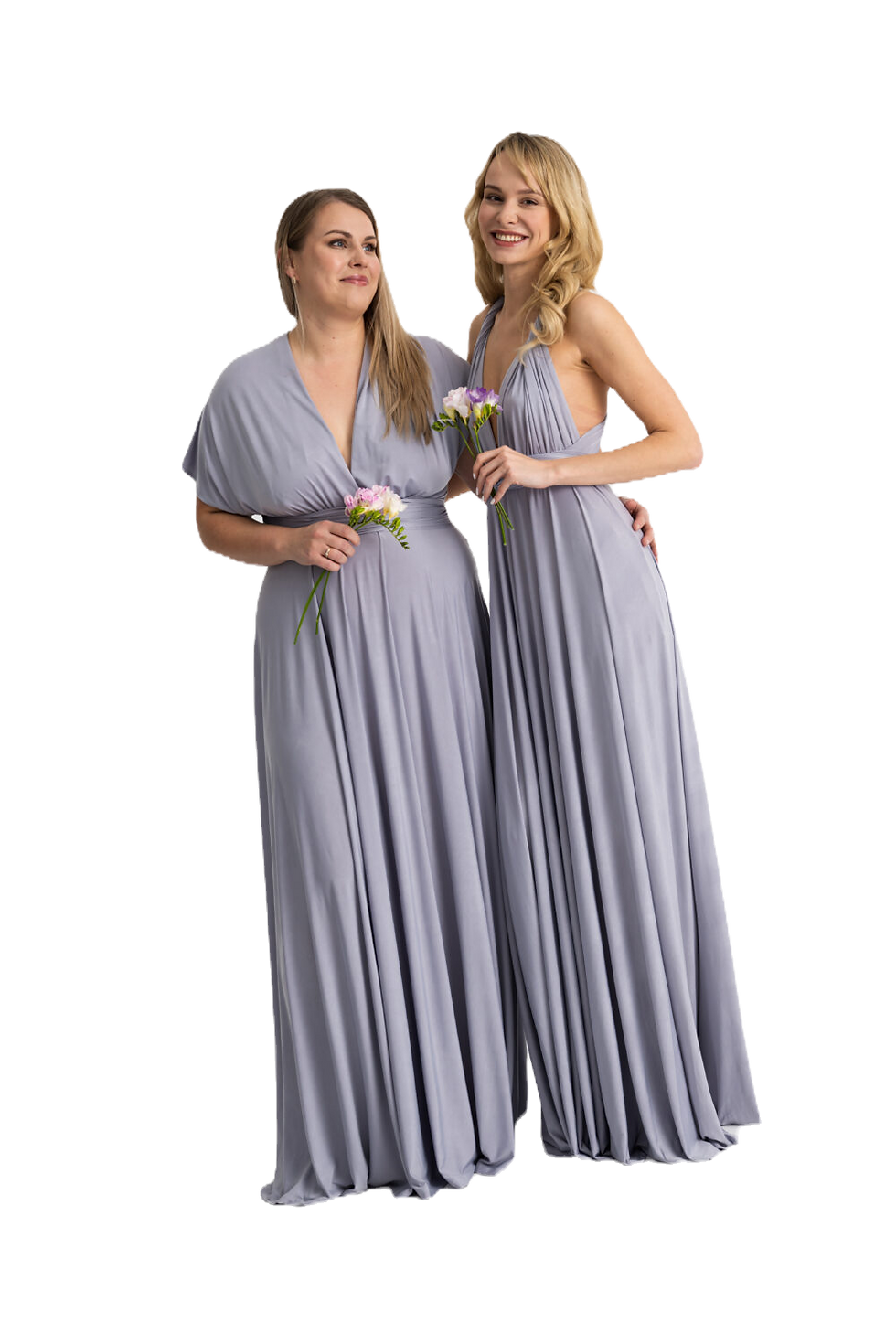Miniaturbild: Wickelkleid Silverblue