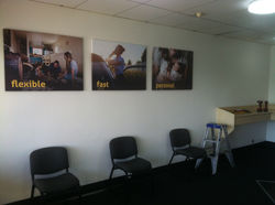 City Finance wall