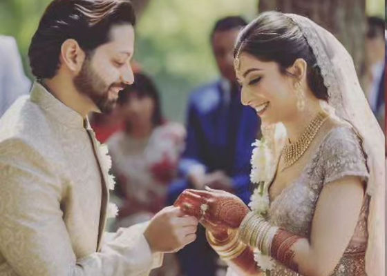 Happy couple who found their soulmate through YourDestiny.in's personalized matchmaking