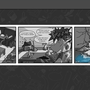 Crowd Comic Reading Page