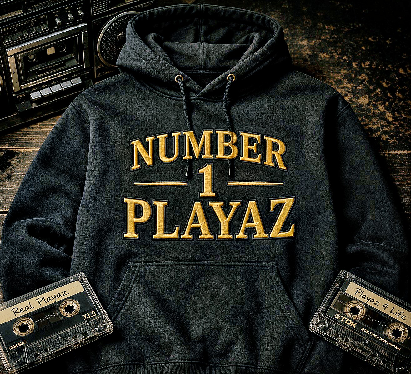 Number 1 Playaz Hoodie's