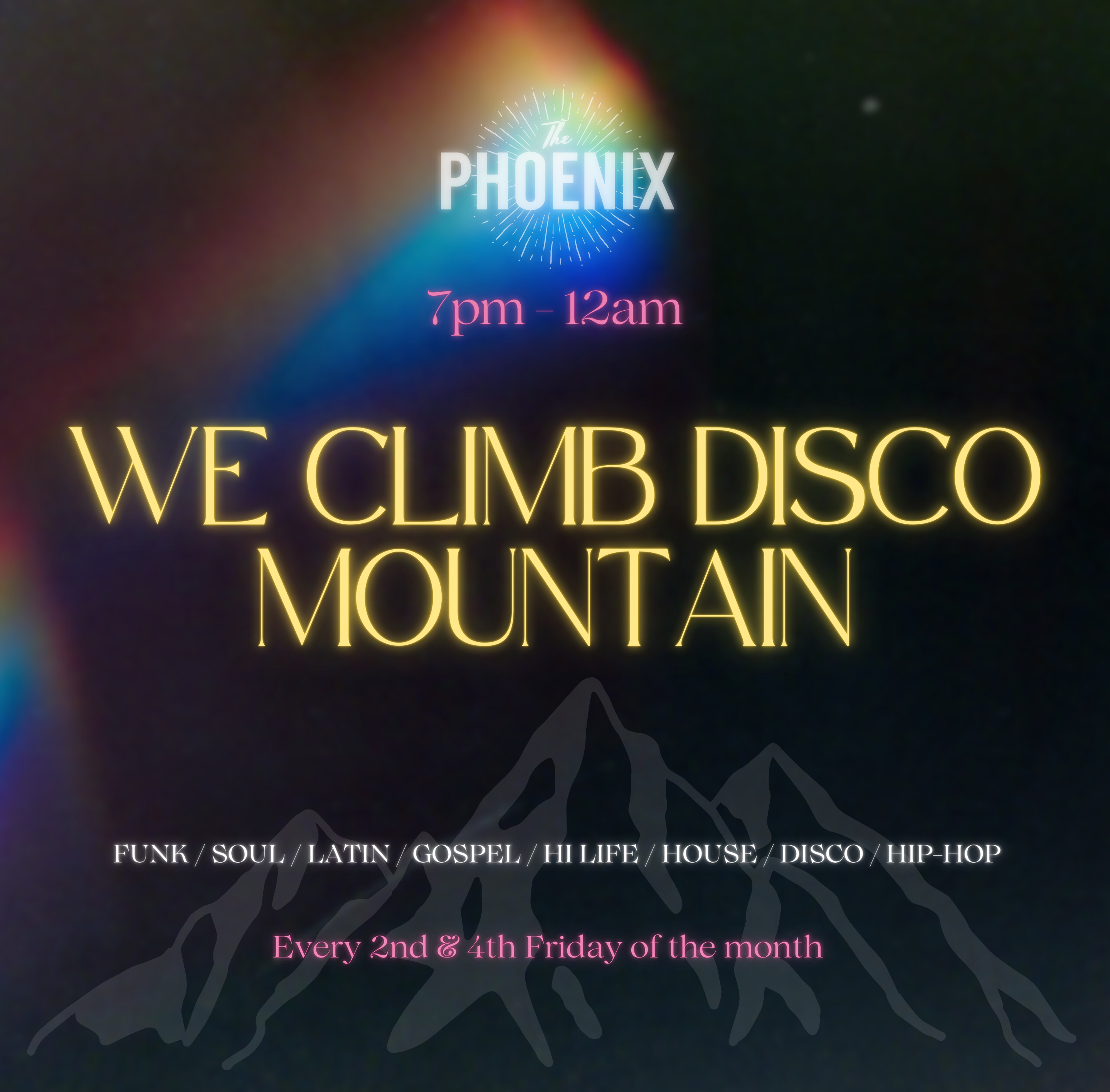 We Climb Disco Mountain