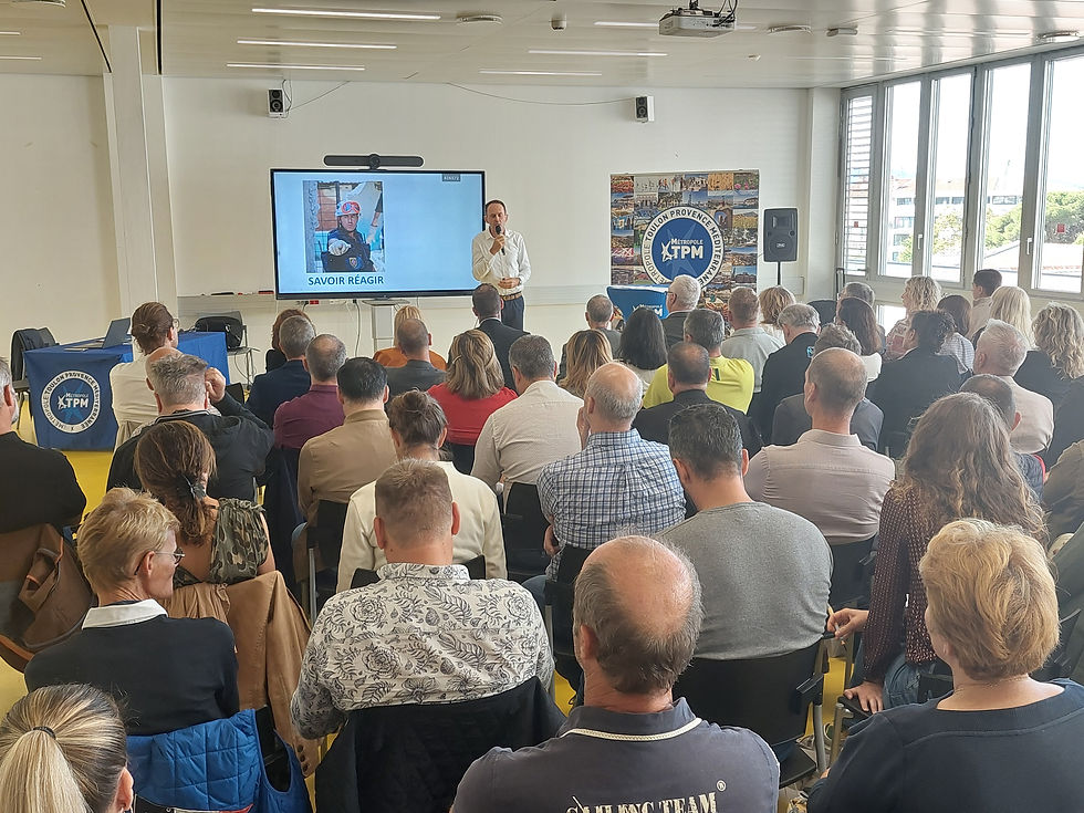 Conférence "Leadership: un effort constant dans un environnement incertain" au profit de la Métropole de Toulon