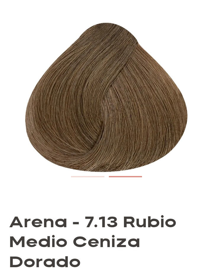 Arena - 7.13 Rubio Medio Ceniza Dorado
