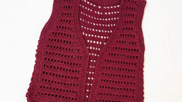 Pattern: Summer Filet Vest