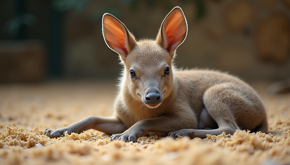 The Remarkable Birth of Womble the Aardvark at Chester Zoo and Its Inspiring Story