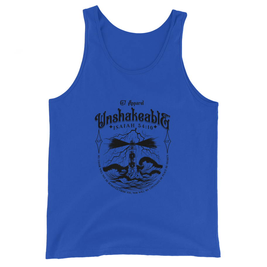 G7 Apparel Unshakeable Performance Tank – Hustle-Inspired Gym Tank