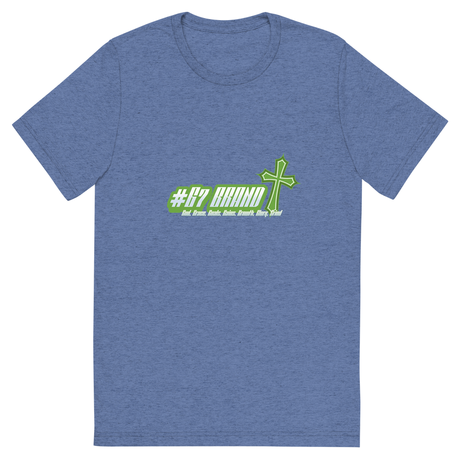 G7brand Hustle & Faith Tee – Front View