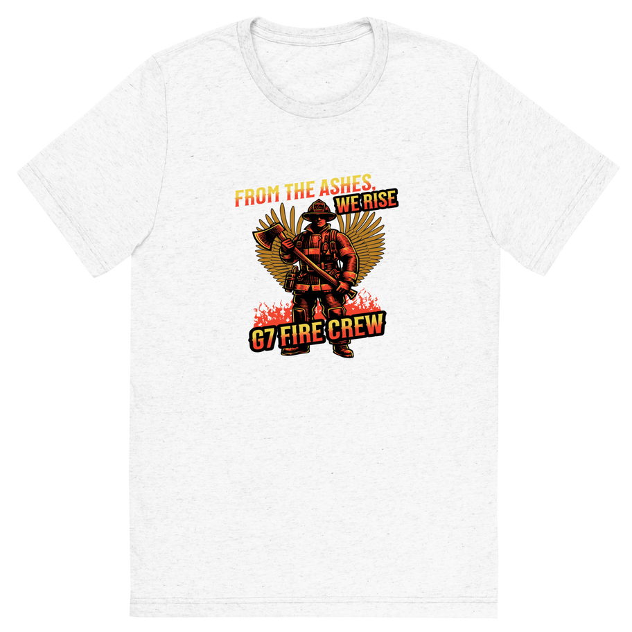 G7 Fire Crew T-Shirt – From The Ashes, We Rise Design