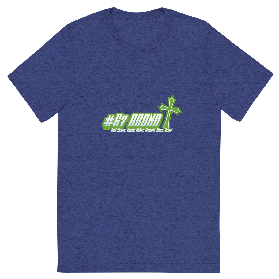 G7brand Hustle & Faith Tee – Front View