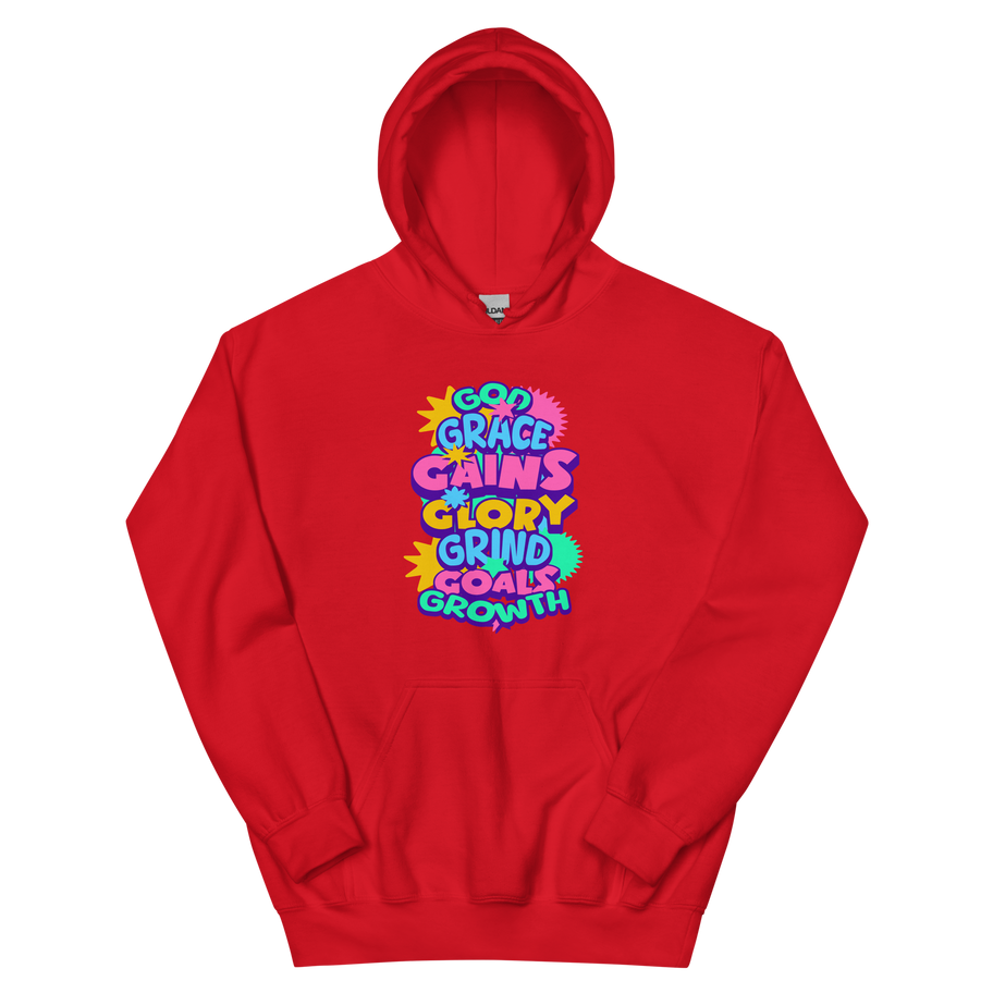 G7 Apparel Core Values Hoodie – 90s-Inspired Design (Front)