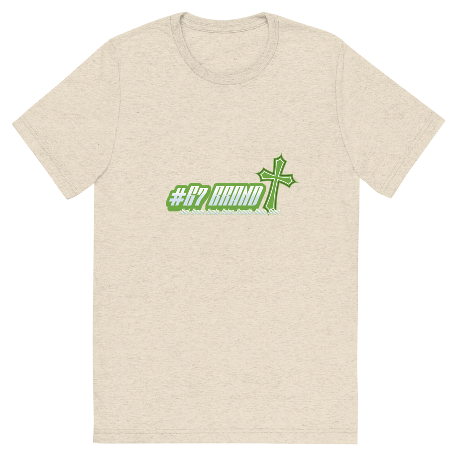 G7brand Hustle & Faith Tee – Front View