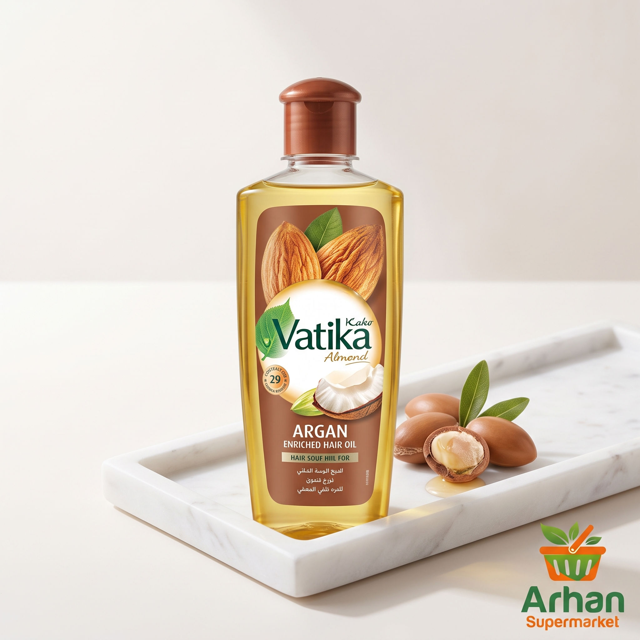 Dabur Vatika Argan Enriched Hair Oil
