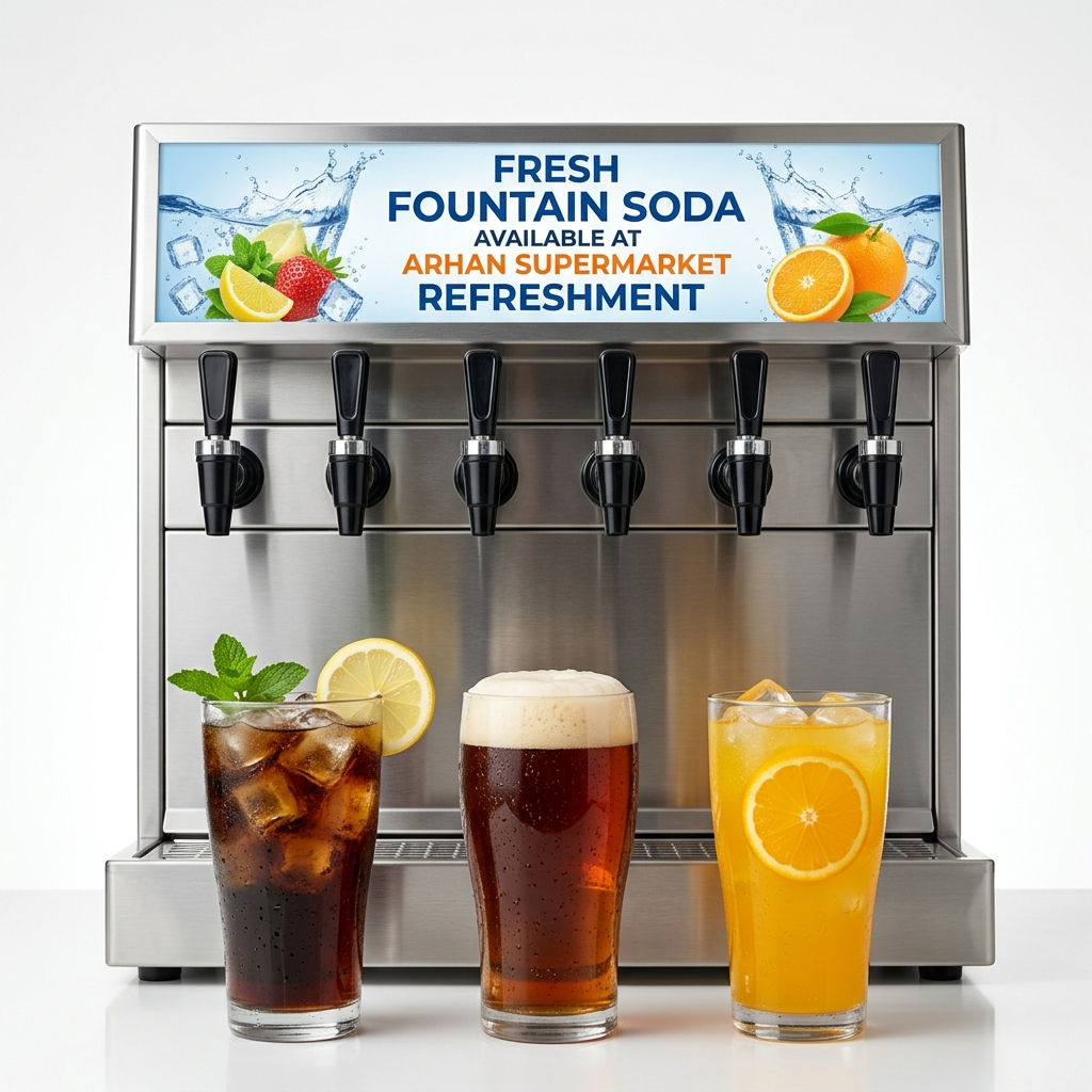 Fresh Fountain Soda - Available in Multiple Flavors