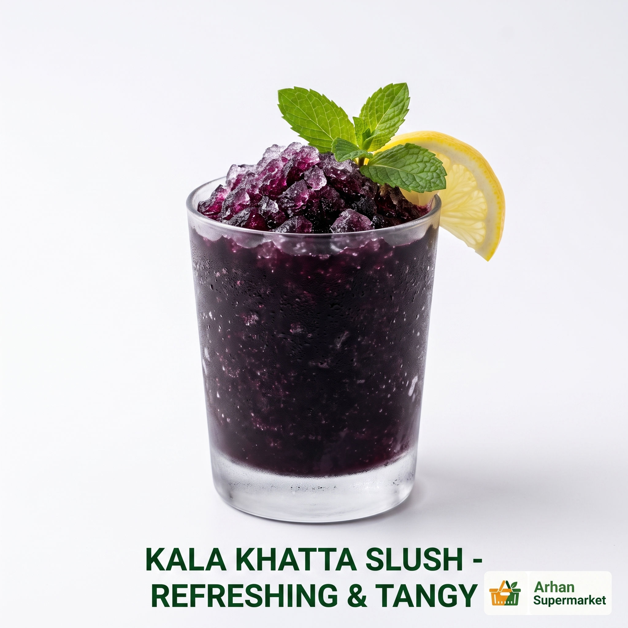 Kala Khatta Slush (Tangy & Refreshing)