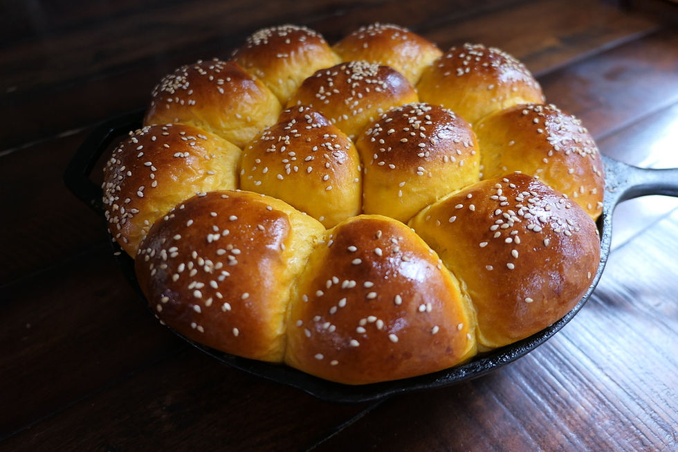 Sweet potato rolls